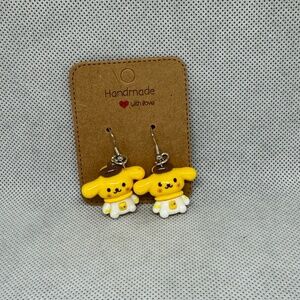 Handmade Pompompurin Earrings